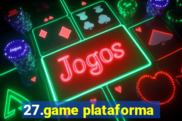 27.game plataforma